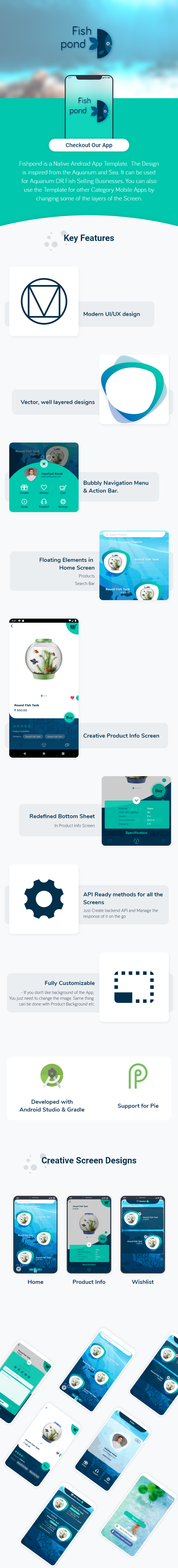 Fishpond - An E-commerce Android Template - 1