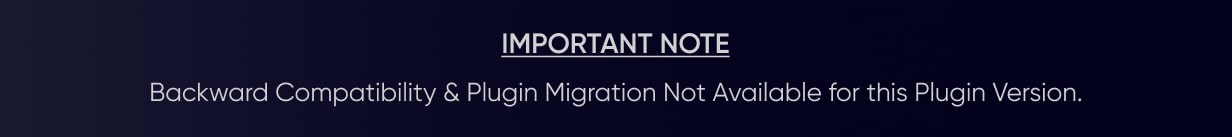 Backward Compatibility Notes for Plugin Versions